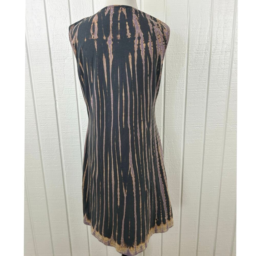 Mexicali Blues Tie Dye Tank Dress M Made in Nepal Fair Trade Boho Festival - Picture 6 of 7